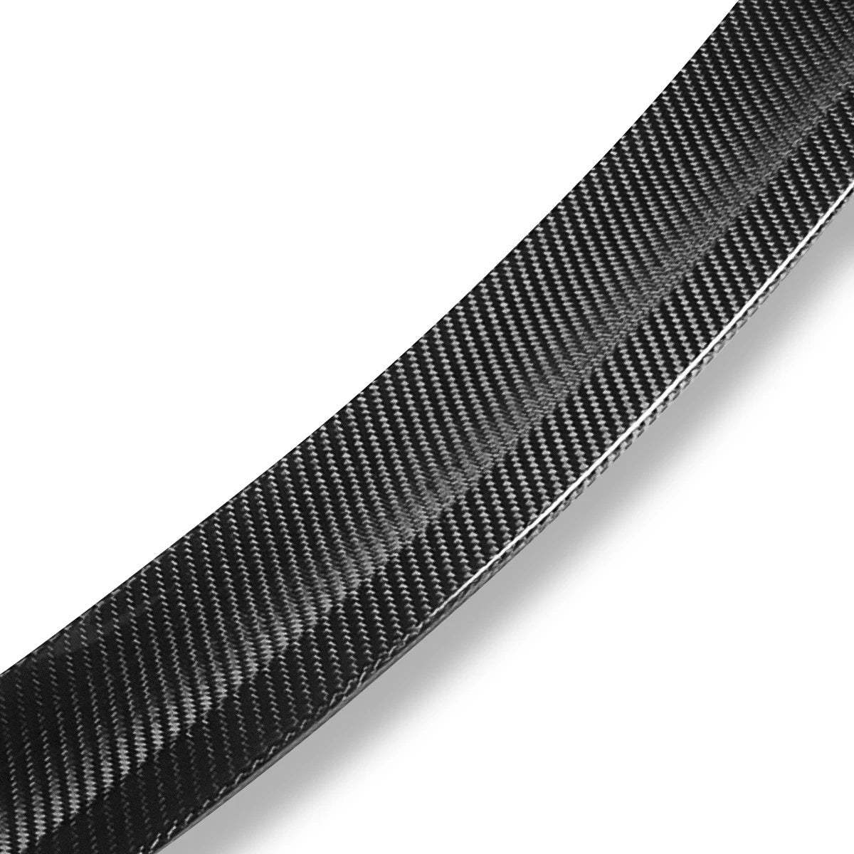 Real Carbon Fiber Trunk Lip Spoiler for Mercedes GLE400 GLE63 AMG (2016–2019)