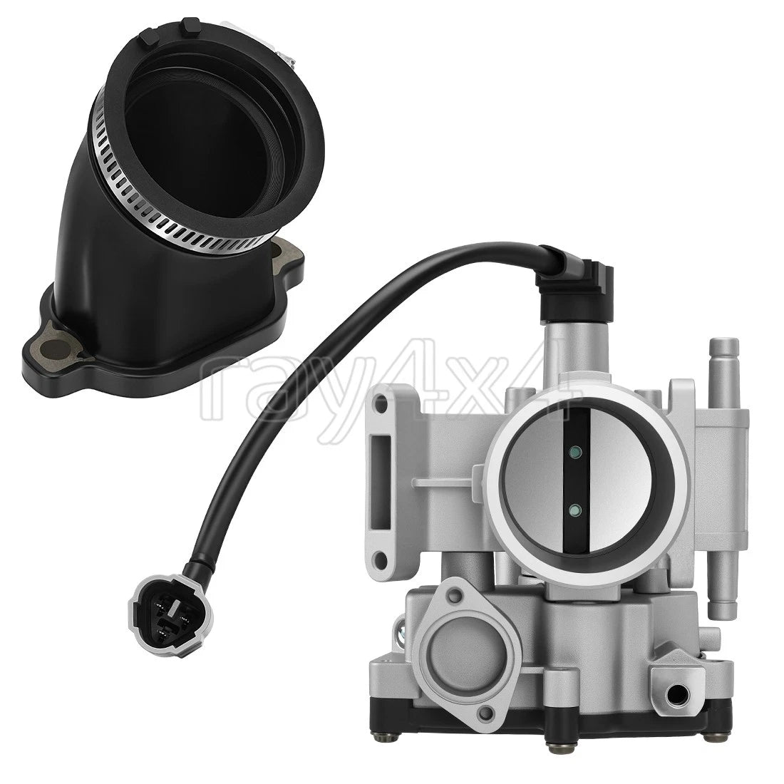 Throttle Body & Intake Boot for Polaris Ranger 700 XP Crew (2006–2009) 2203925 1203160