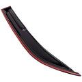 Smoke Acrylic Window Visors for Toyota Corolla (2009–2013)