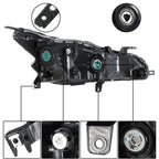 Clear Lens Headlight Assembly Set for Nissan Altima (2019–2020)