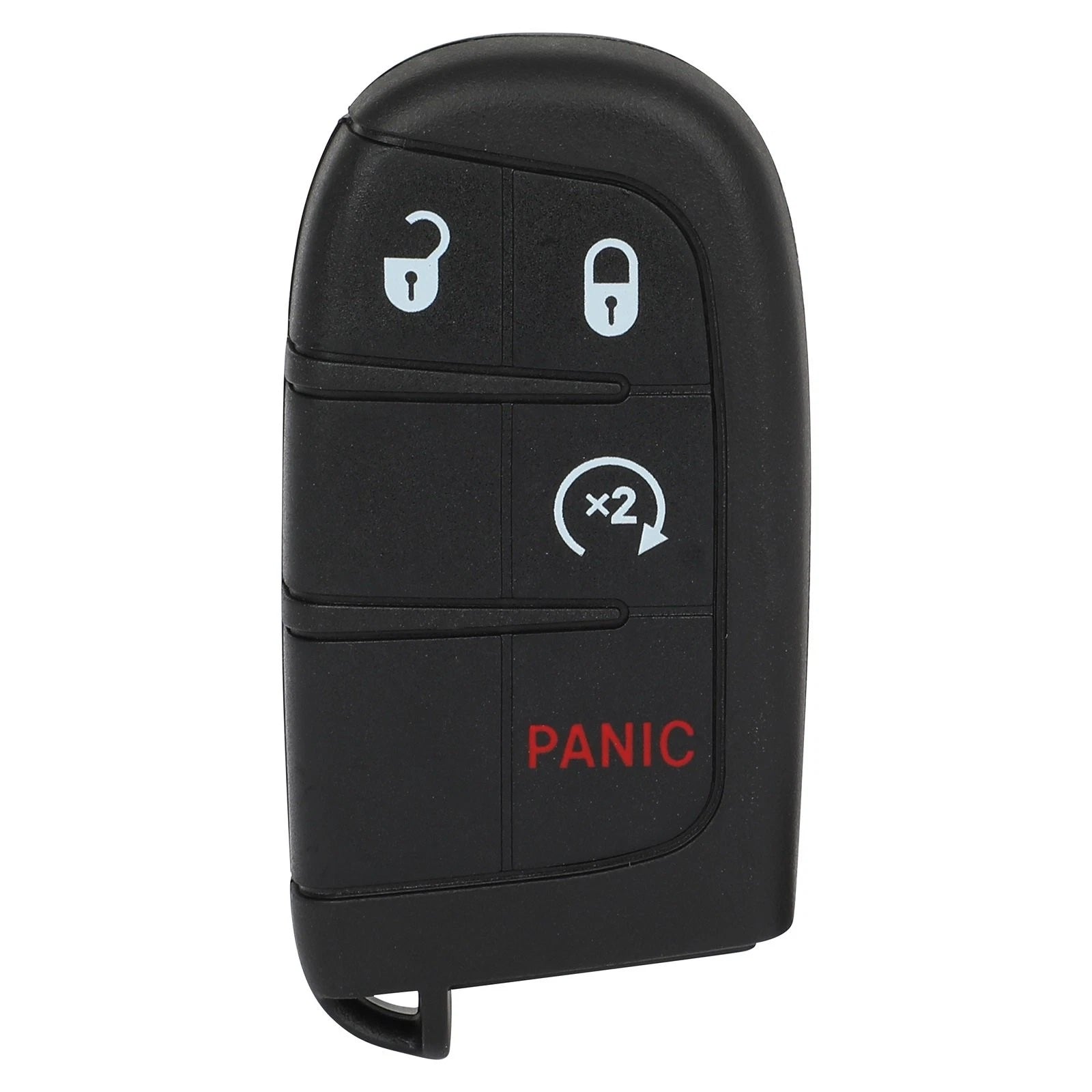 Set of 2 Keyless Entry Remote Fob 4 Buttons for Jeep Compass (2017–2020)