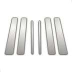 Chrome Pillar Post Covers 6Pc for Lincoln Continental (1995–2004)