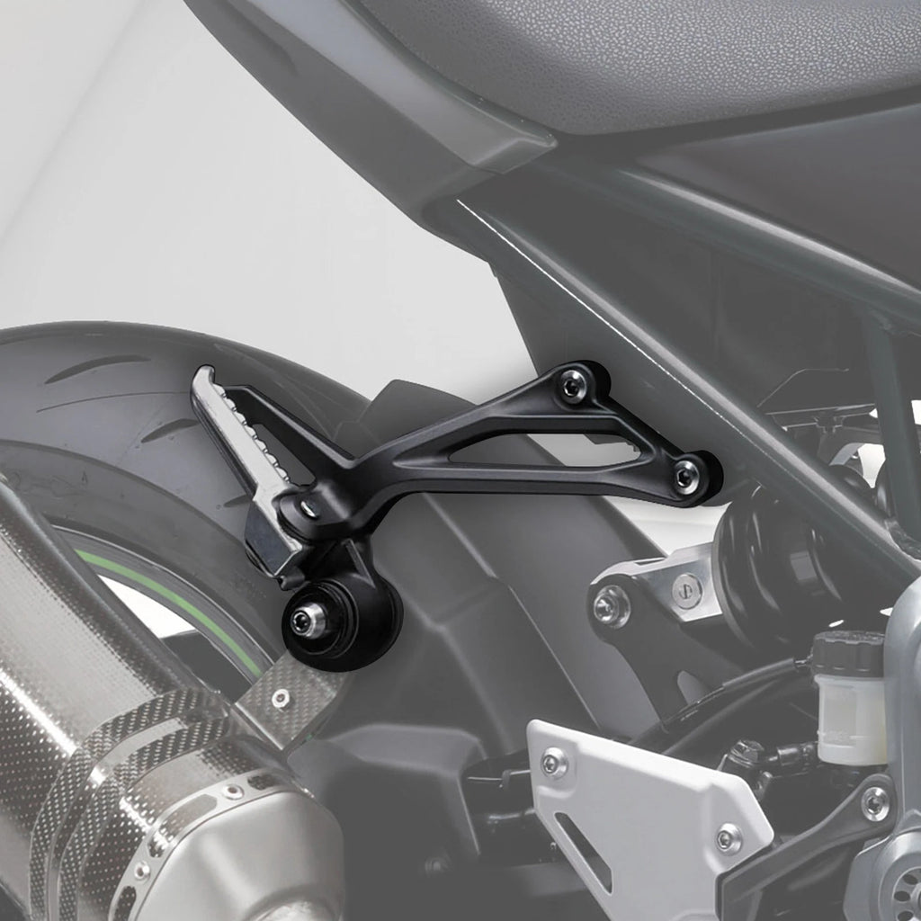 Rear Passenger Footrests Footpegs Brackets for Kawasaki Z900 ABS (2017–2025)