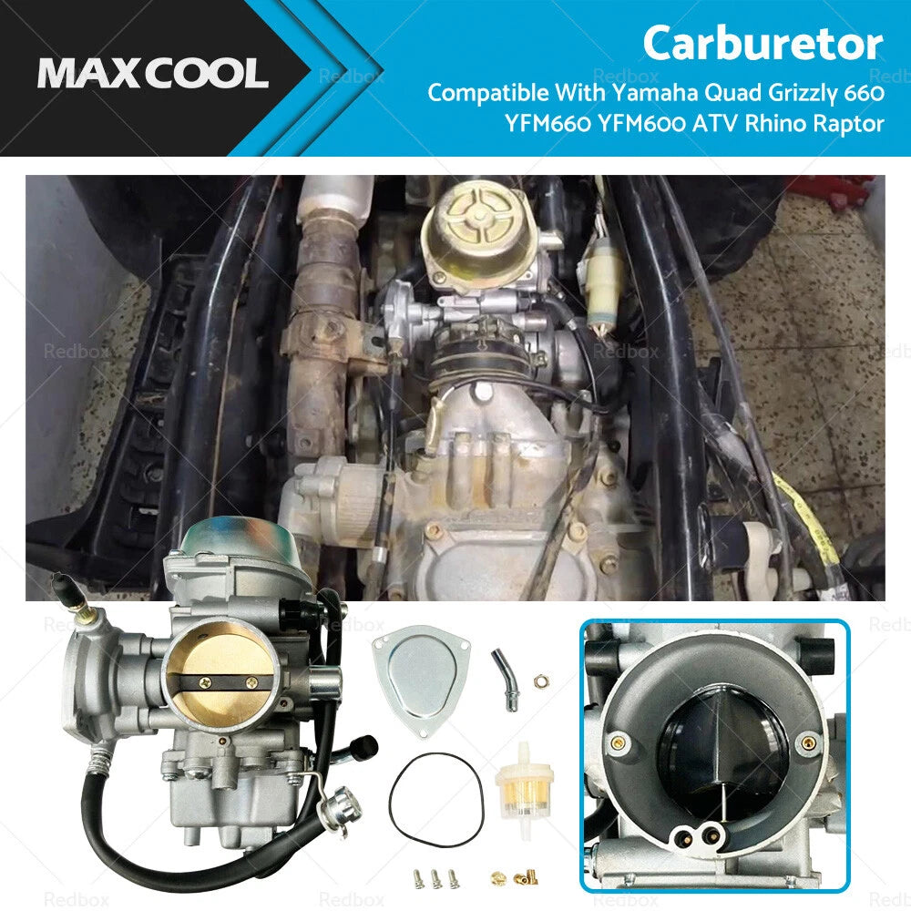 Carburetor for Yamaha Grizzly 660 YFM660 YFM600 ATV Rhino Raptor (2002–2008)
