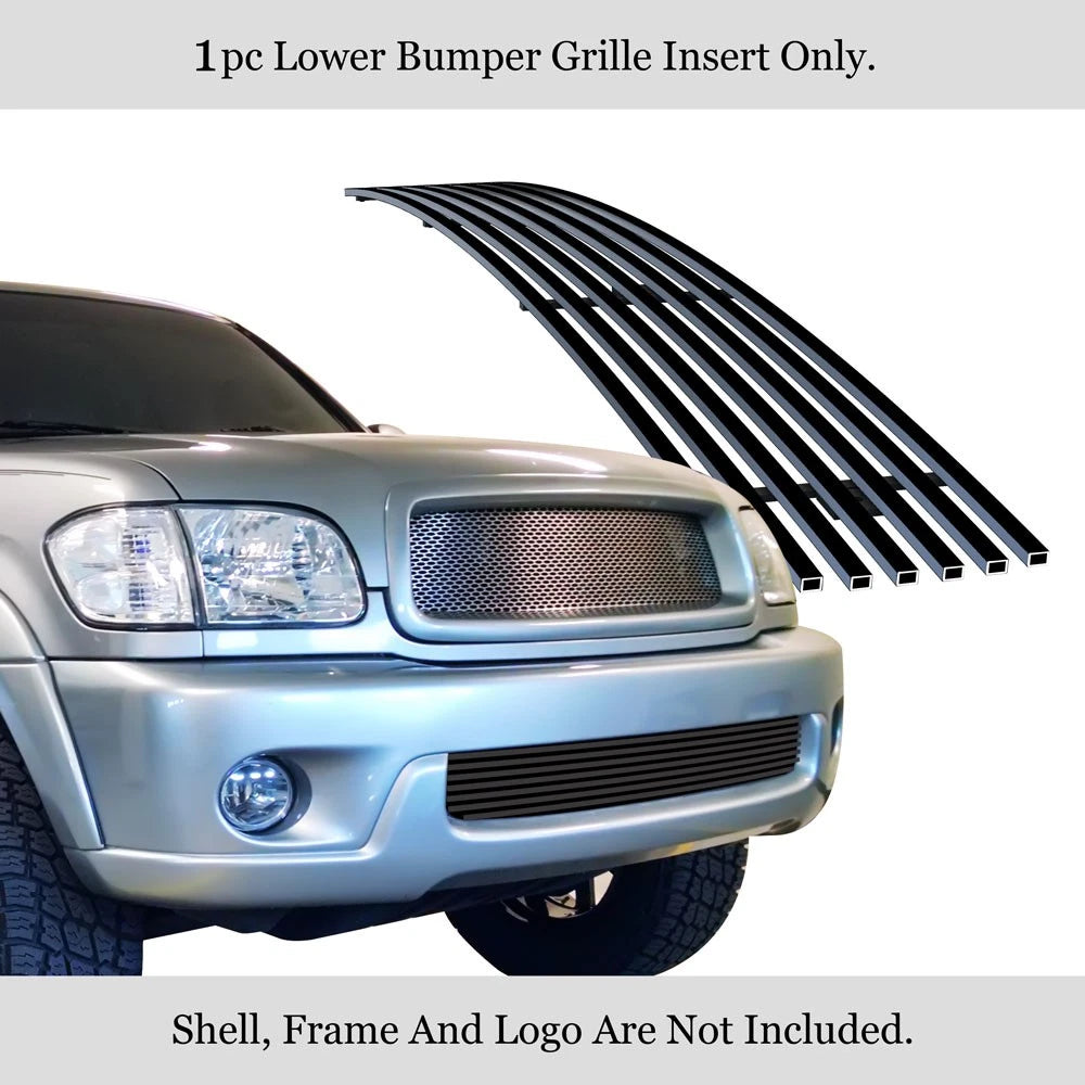 Stainless Black Billet Grille Insert for Toyota Sequoia (2001-2004)