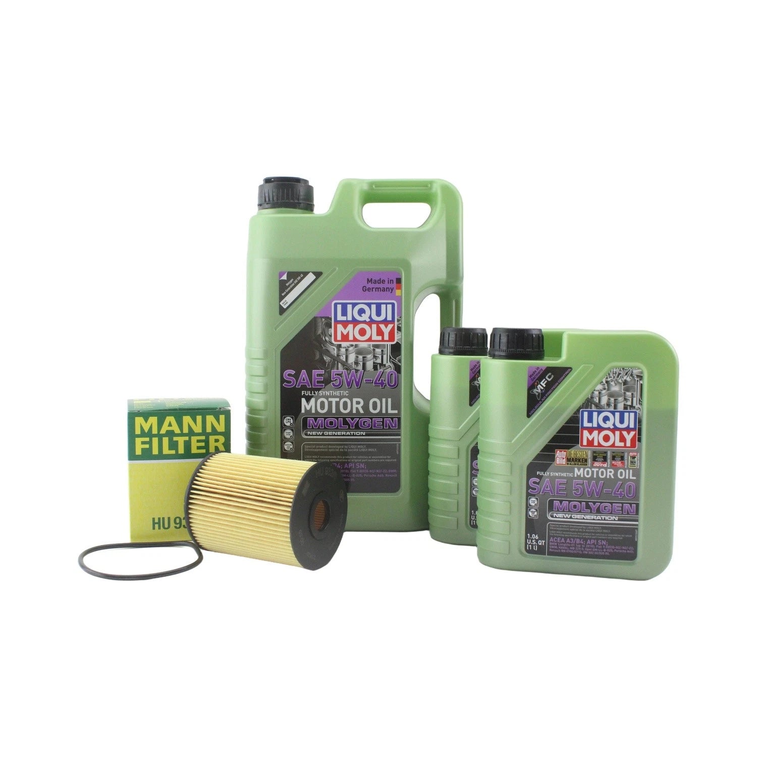 Oil Change Kit 7L Liqui Moly Molygen 5W-40 for Audi Q7 (2007–2015)