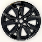 Wheel Skins Set of 4 Gloss Black Plastic for Chevy Impala (2016–2019)