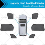 Magnetic Mesh Sun Blind Shades for Audi Q7 SQ7 (2015–2025)