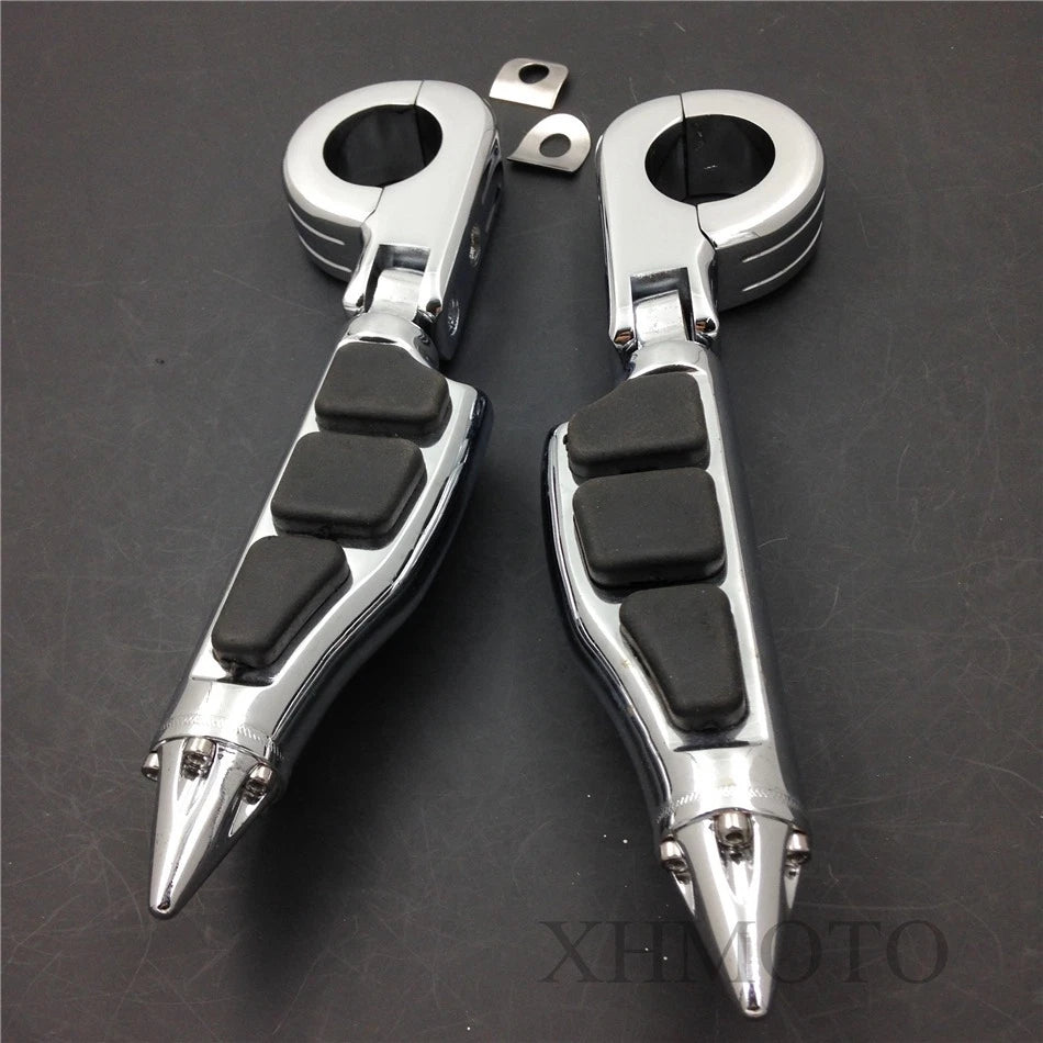 1.5" Highway Stiletto Foot Peg P-Clamps for Honda GoldWing GL (4475)