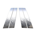 Diamond Grade 4pc Stainless Steel Pillar Post Covers for 2016-2024 Jaguar XF