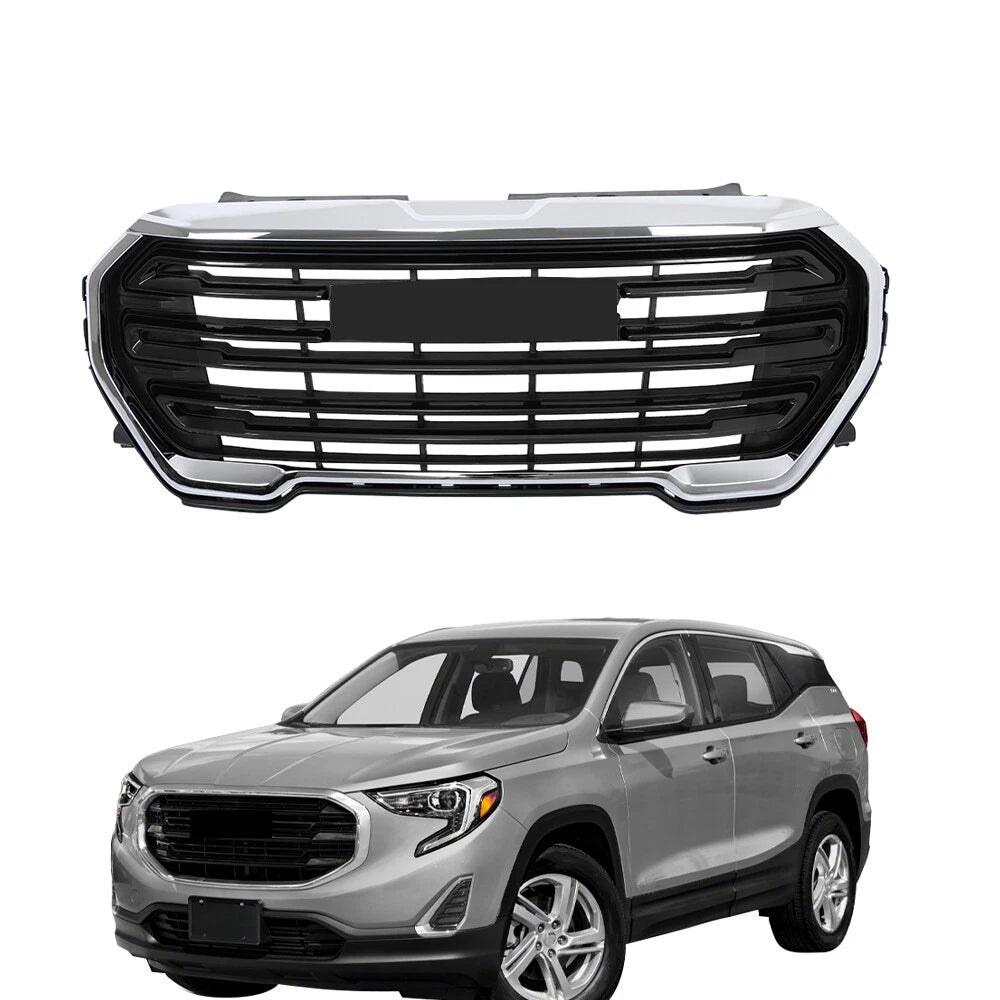 Chrome Front Upper Bumper Grille for GMC Terrain SLE/SLT (2022–2023)