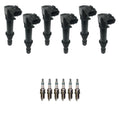 Set of 6 Ignition Coils & Denso Iridium Spark Plugs for Ram 1500 (2002–2023)