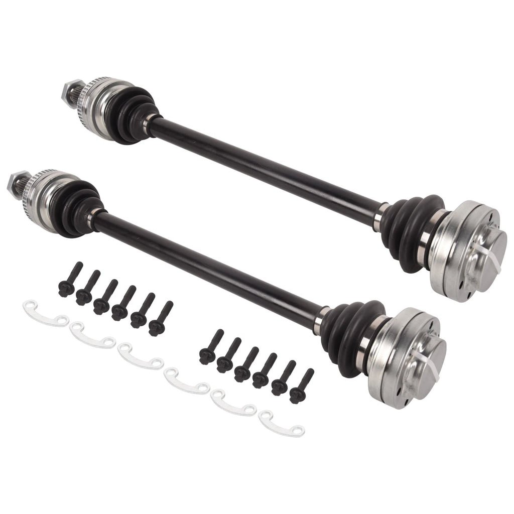 Set of 2 Rear CV Axle Assemblies for BMW X3 (2004-2006)