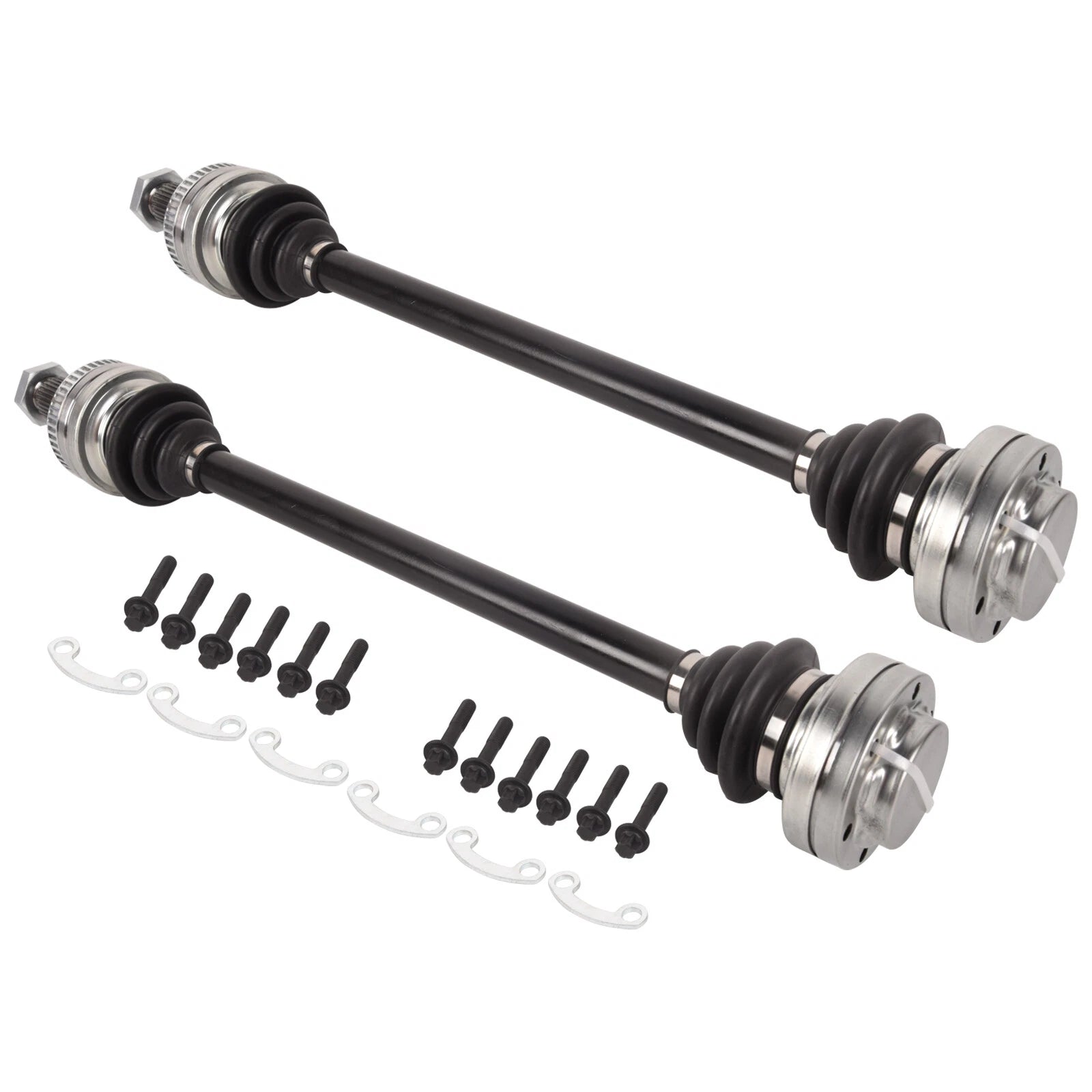 Set of 2 Rear CV Axle Assemblies for BMW X3 (2004-2006)