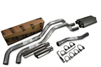 Dual Exhaust 2.5" Side Exit for Nissan Titan (2004–2006) Borla Pro XS Rolled Tip