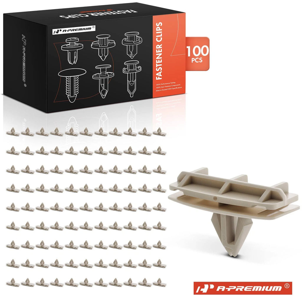 Set of 100 Fender Flare Moulding Retainer Clips for Chrysler Jeep Liberty (2002–2007)