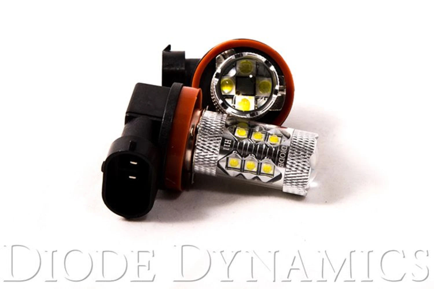 H11 LED Fog Light Bulbs XP80 White 6000K Made in USA for Diode Dynamics
