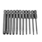 T40 Magnetic Head Torx Screwdriver Bit for Security Applications (75mm)