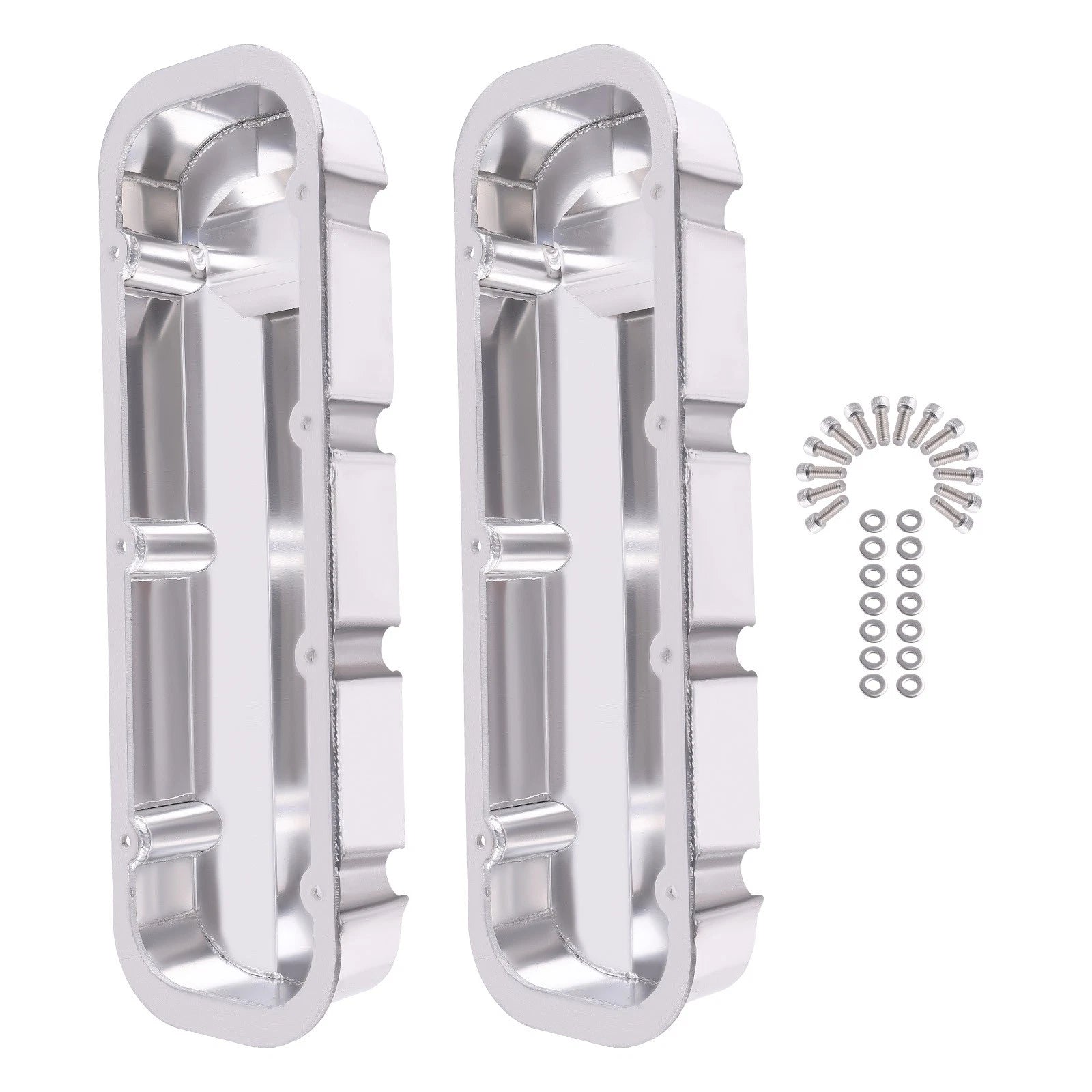 Tall Aluminum Valve Covers for Big Block Chevy 396 (1965–1976)