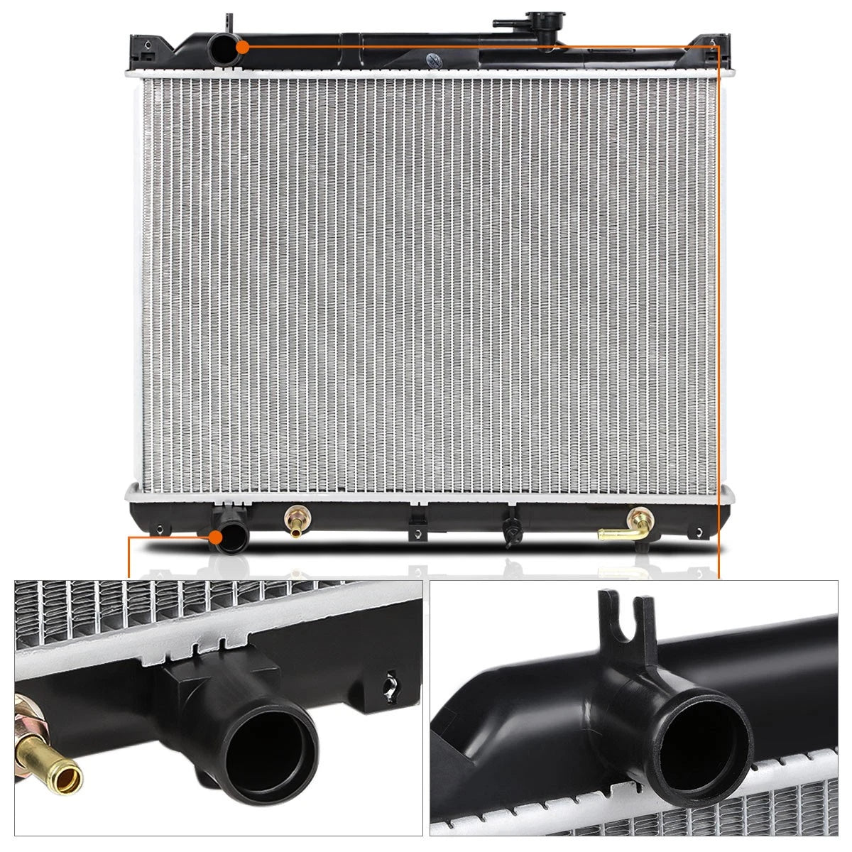 Aluminum OE Factory Radiator for Suzuki Grand Vitara/XL-7 (2001–2005) DPI-2430