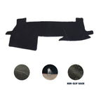 Non-Slip Dash Mat for Toyota Mark X (2009-2019) Dashboard Cover Black