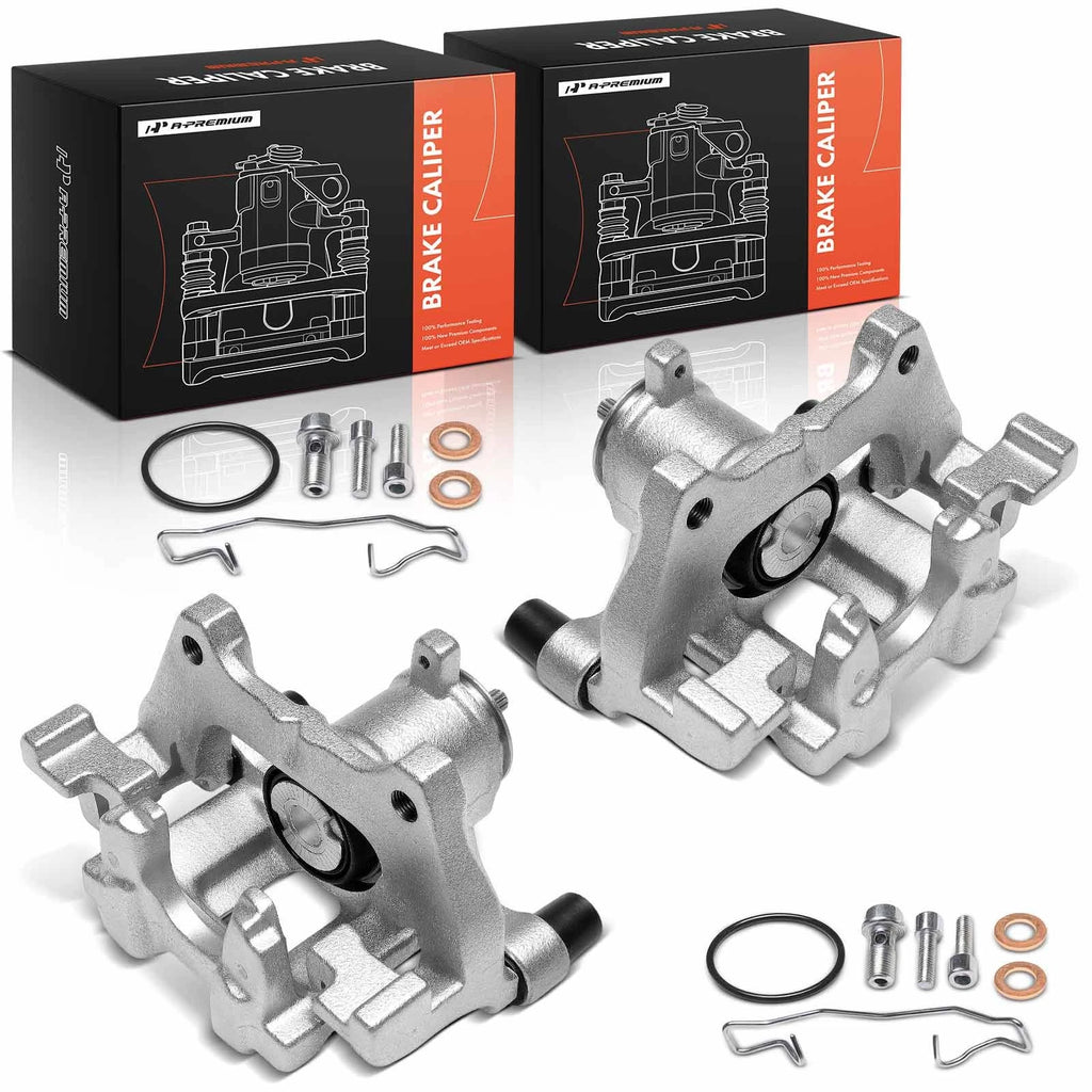 2X Rear Steel Brake Caliper with Bracket for Honda Accord (2018–2020)