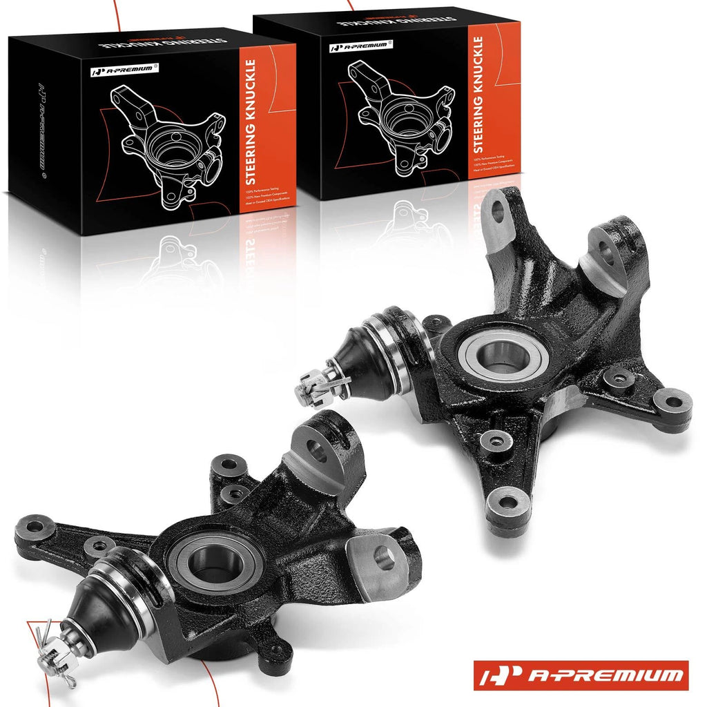 Front Steering Knuckle Pair for Honda Foreman Rubicon 500 Rancher 420 (2000–2023)