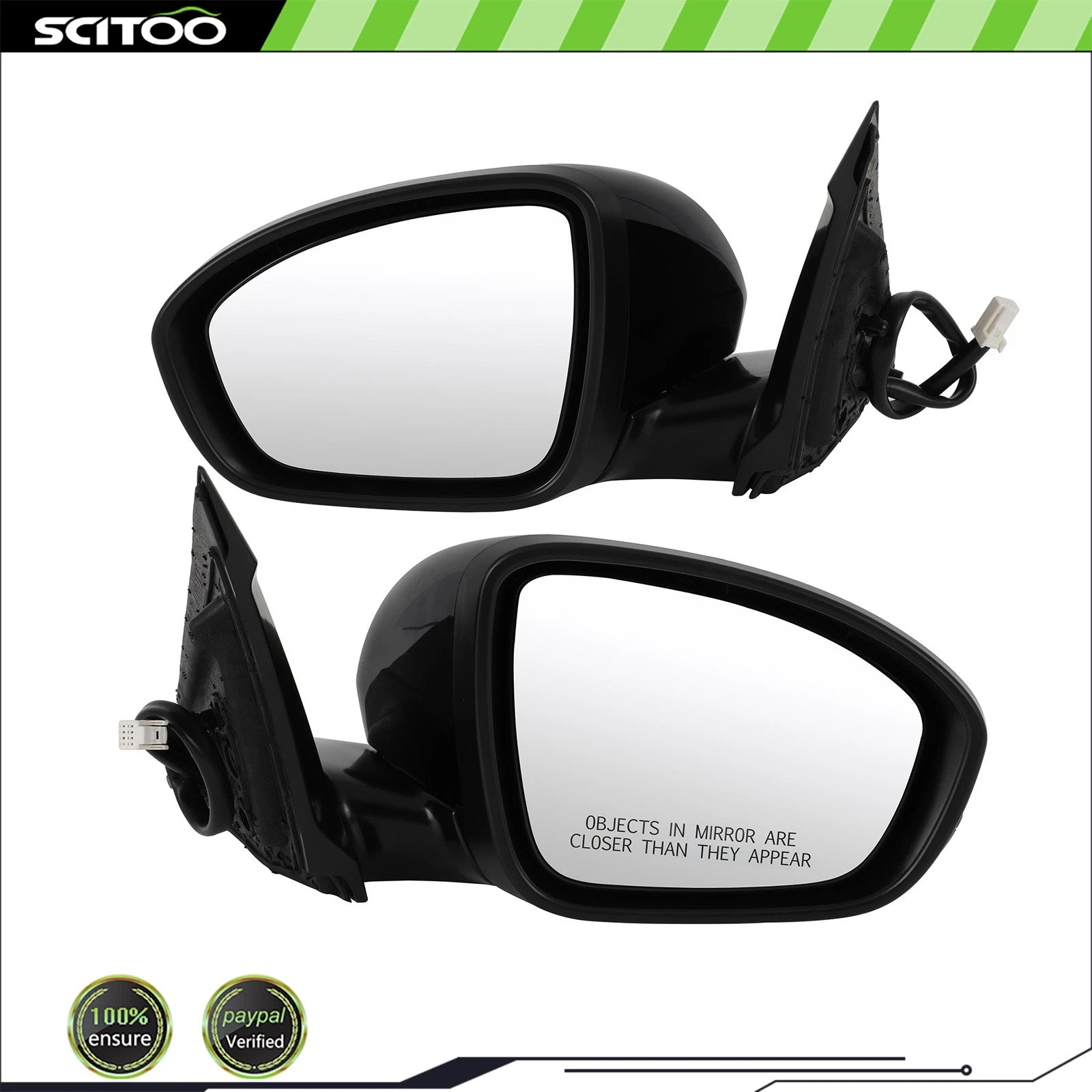 Power Heated Mirrors w/Signal for Nissan Altima (2019) LH & RH