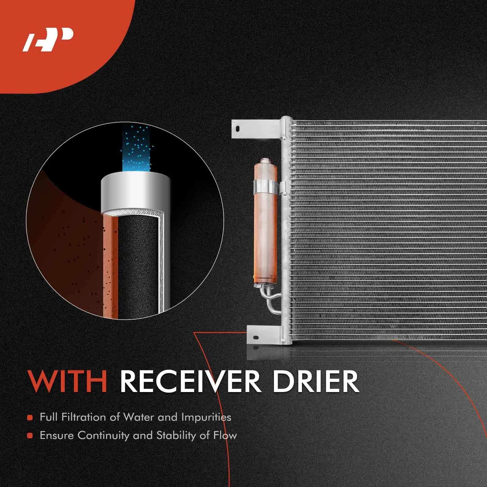 Radiator & AC Condenser for Nissan Versa (2012-2019) Versa Note