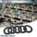 Set of 5 Oil Seal Rotary Shaft Seal NBR Rubber 60x90x10mm