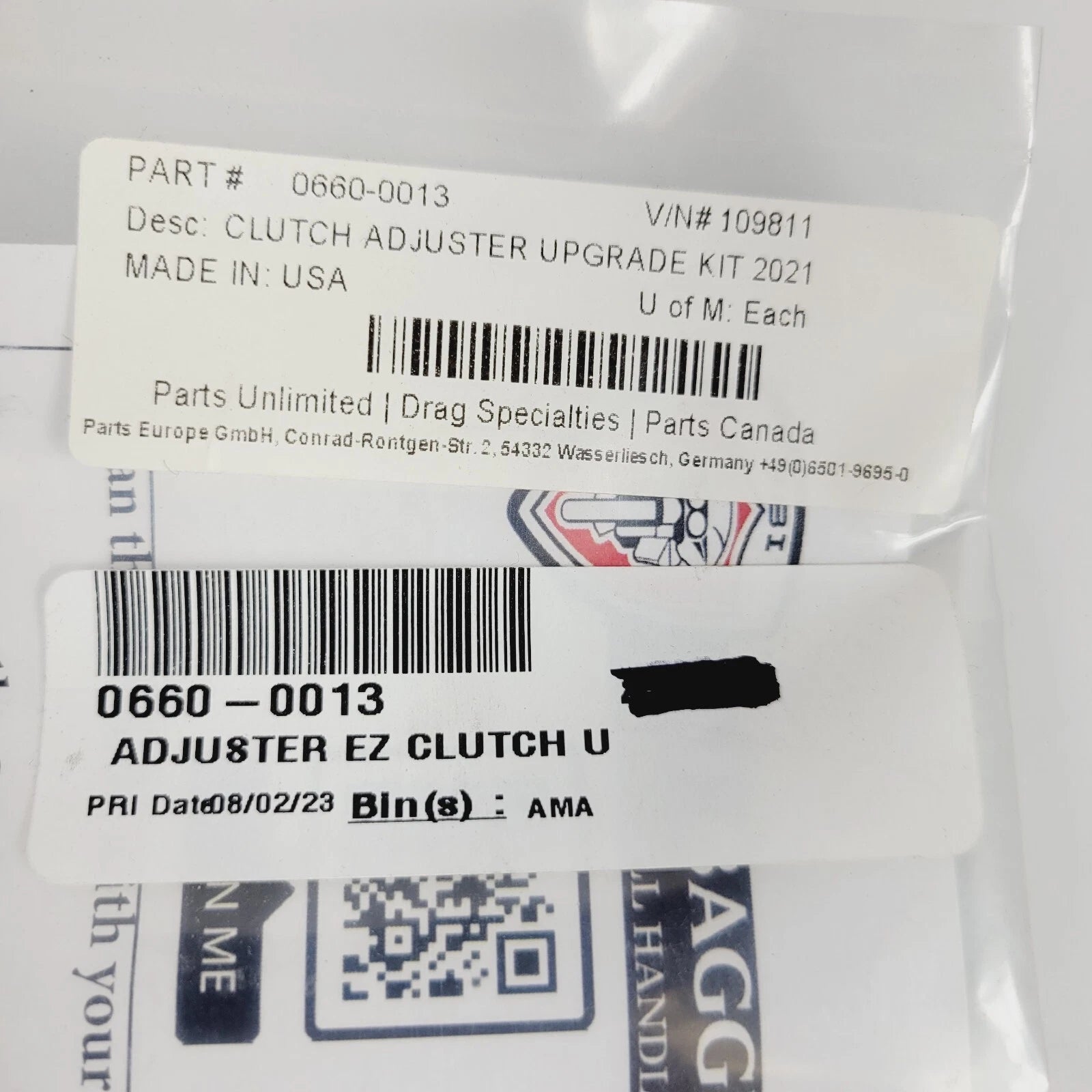 EZ Clutch Adjuster Upgrade Kit for Harley (2018–2023) 109811 0660-0013