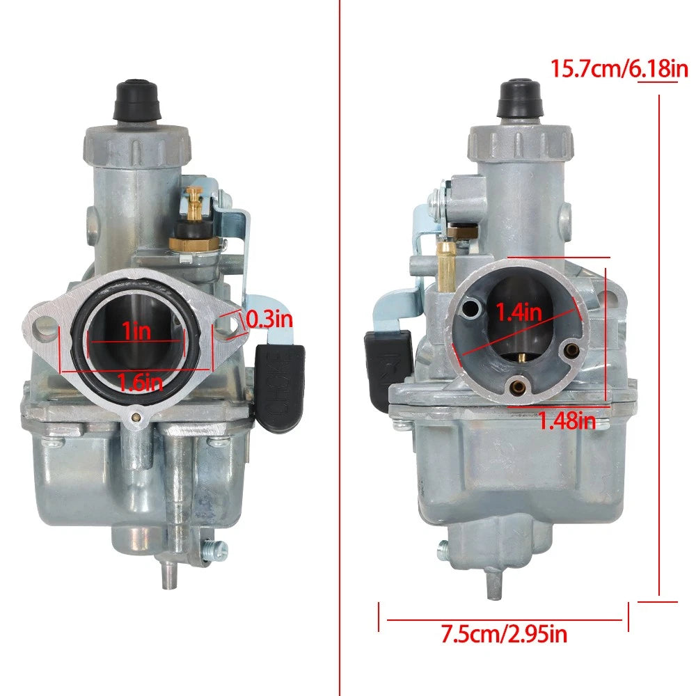 26mm Carburetor for Pit Dirt Bike 110cc 125cc (Year Range Not Specified)