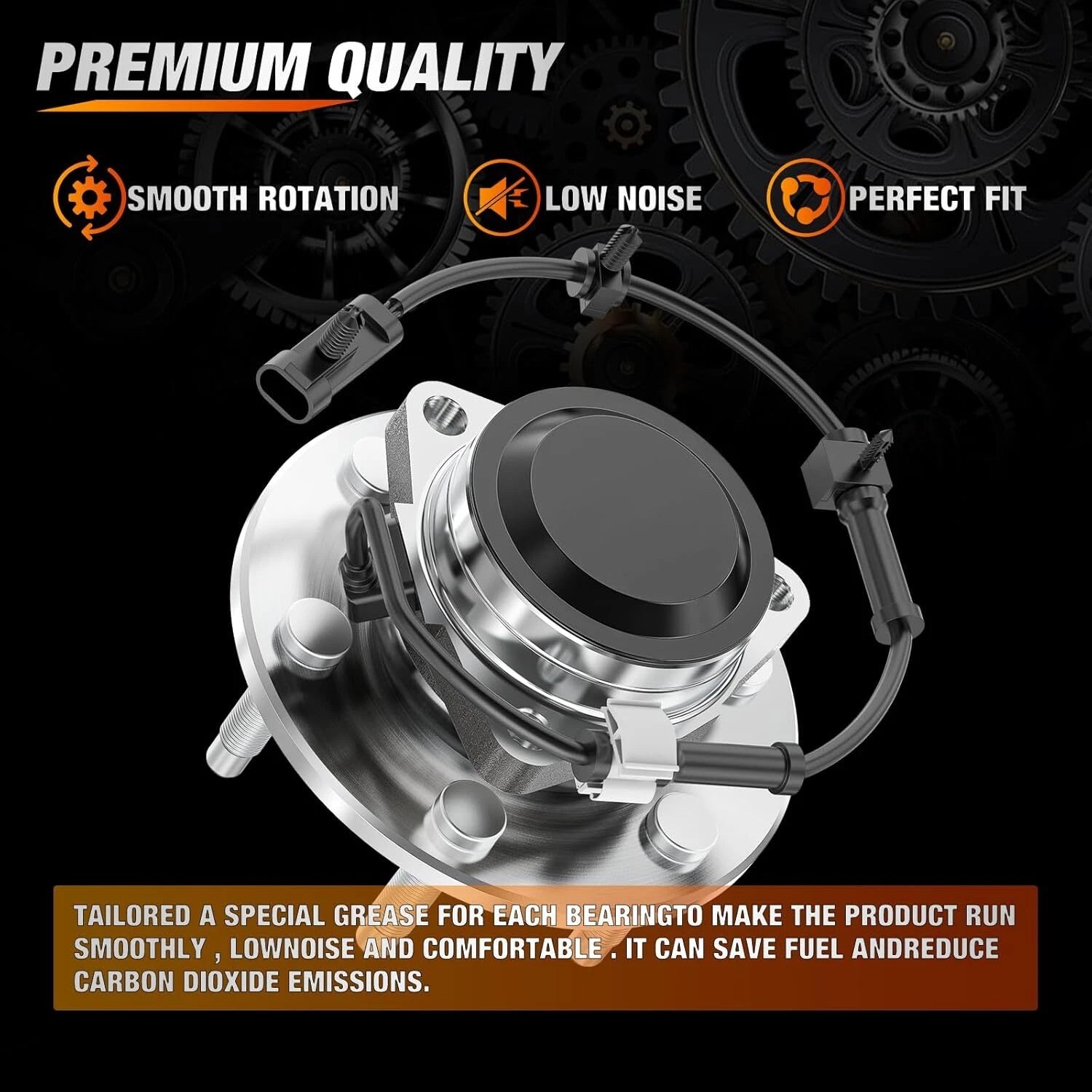 2X Front Wheel Hub Bearing for Chevy Silverado GMC Sierra 1500 Yukon (1999–2006)