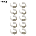 10PCS U Clip Holder Bracket for LED Tube Light (25mm to 35mm)