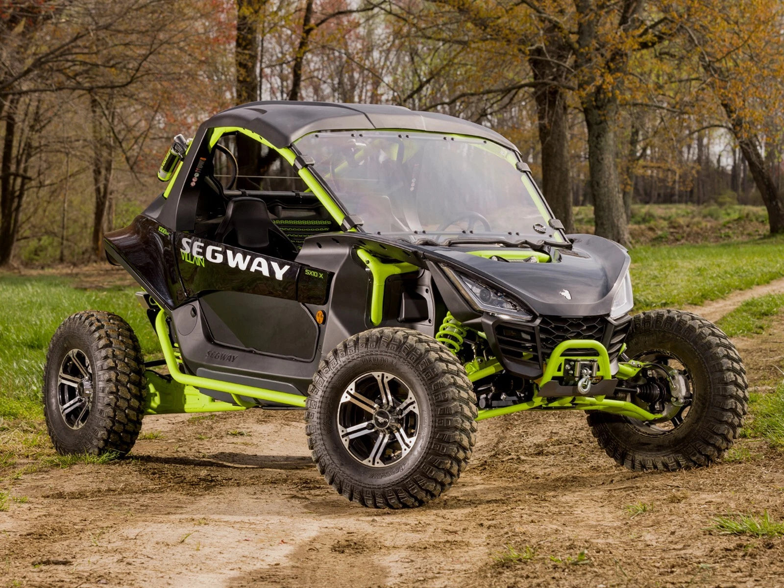 Scratch-Resistant Full Windshield for Segway Villain (2023–2023)