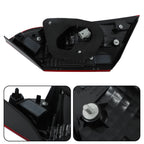 Halogen Tail Light for Toyota Camry (2021-2023) Black Inner Driver Side