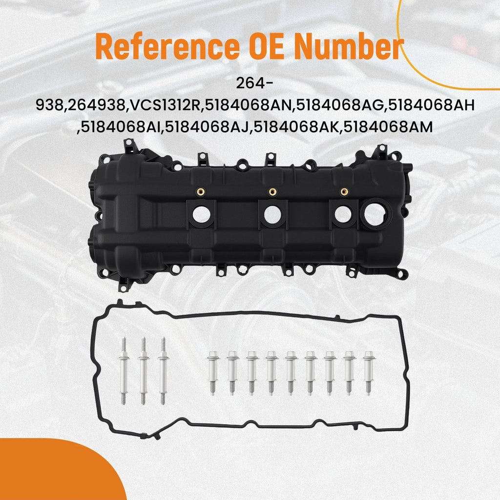 Right Engine Cover for Chrysler Dodge Ram 2011–2021 3.6L V6 05184068AK