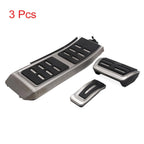 3Pcs Accelerator Brake Rest Foot Pedals Pad Set for Audi A4 B8 S4 (2008–2016)