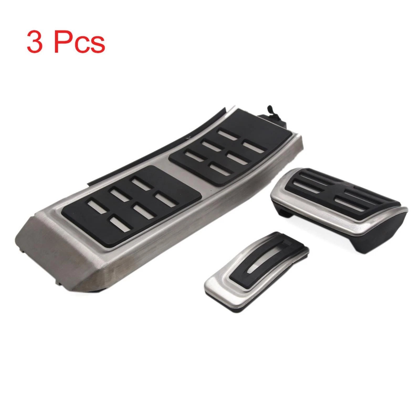 3Pcs Accelerator Brake Rest Foot Pedals Pad Set for Audi A4 B8 S4 (2008–2016)