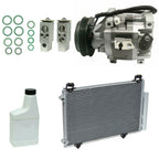 A/C Compressor Kit with Condenser Replacement for Nissan Qashqai (2007–2014)