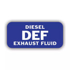 24Pcs DEF Diesel Exhaust Fluid Stickers for Cars Trucks