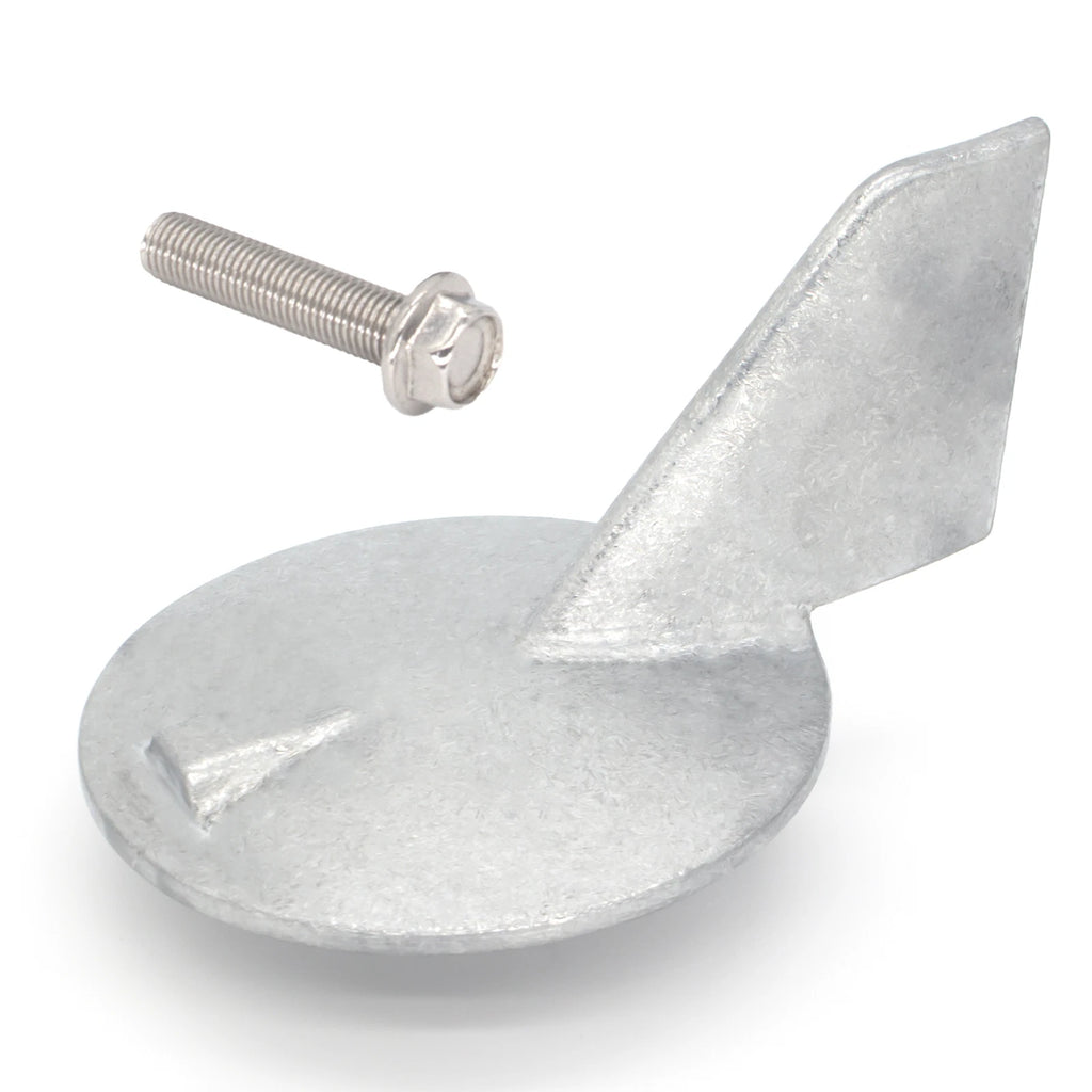 Trim Tab Anode with Bolt for Yamaha 150 200 HP Outboard (6K1-45371-01)