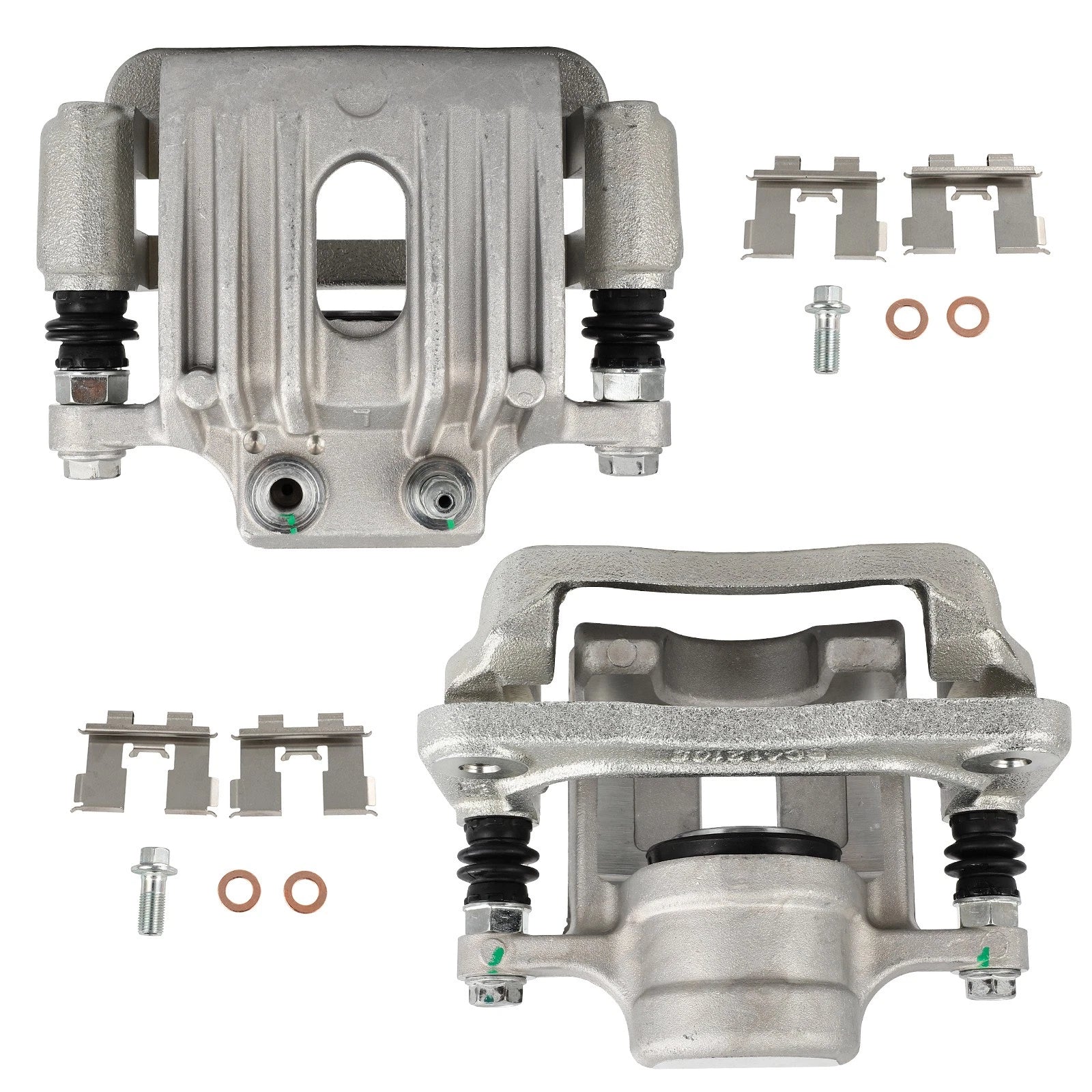 Set of 2 Rear Brake Calipers for Hyundai Santa Fe (2007–2009)