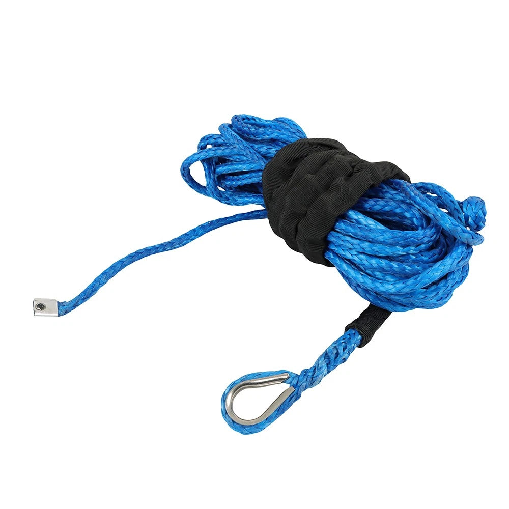 Synthetic Winch Rope Recovery Cable for ATV (12000 lbs, 5/16"x50')