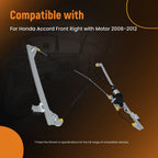 Front Right Power Window Regulator & Motor for Honda Accord (2008-2012)