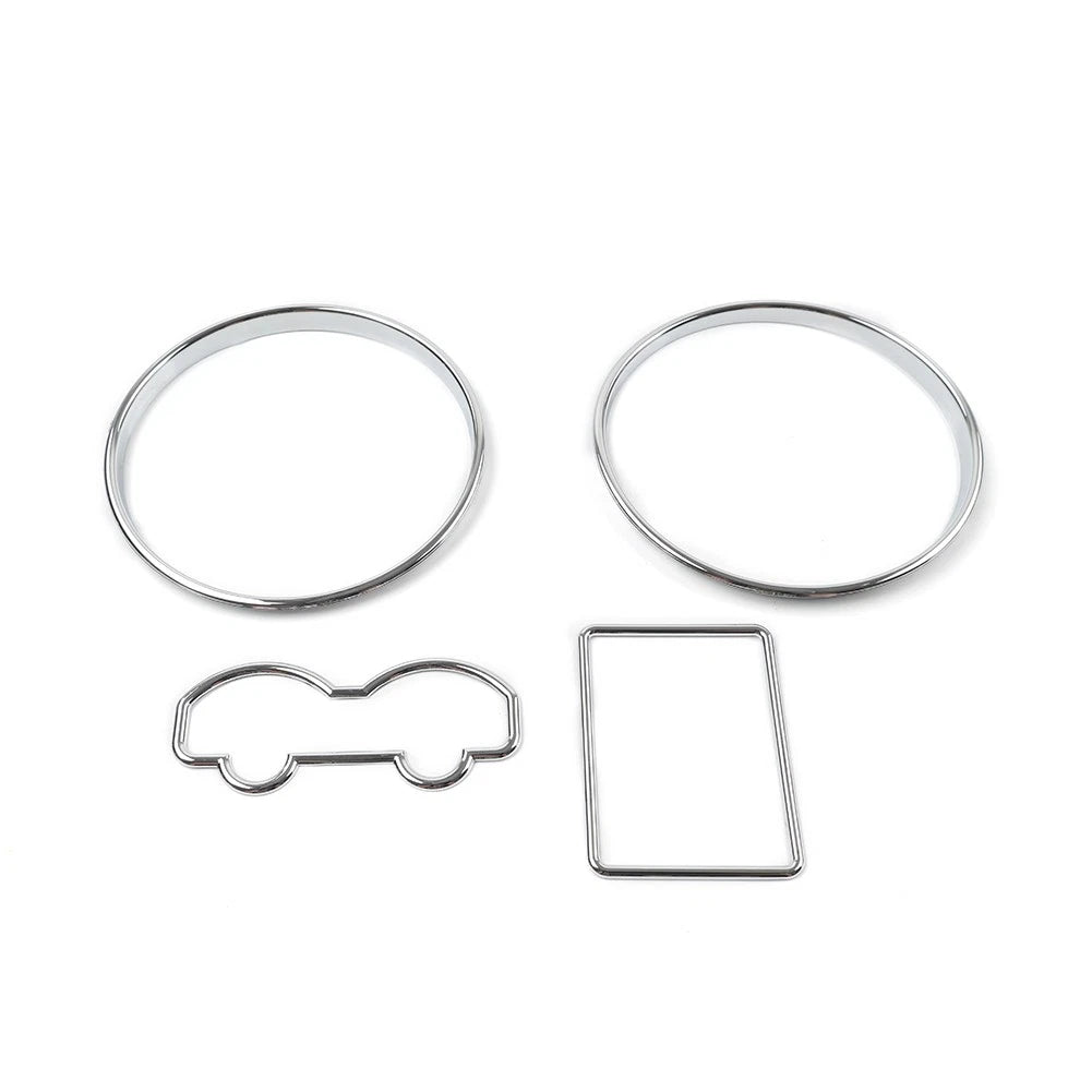 Speedometer Gauge Dial Rings Trim for VW Golf MK4, Passat B5, T4, Jetta 4, Bora