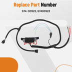 Dual Speed Electric Fan Control Wiring Harness Kit for Chevy Silverado Avalanche (2007–2013)