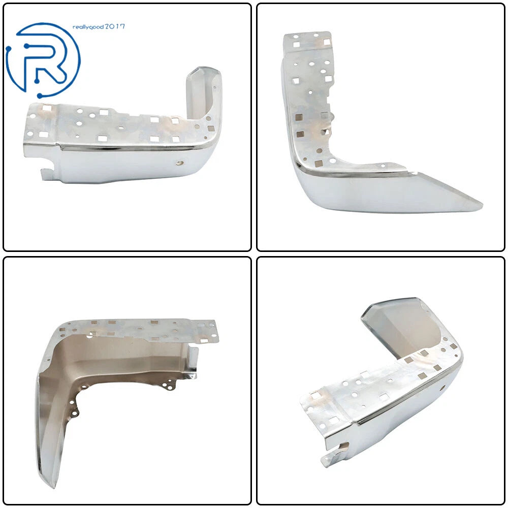 Right Passenger Side Rear Bumper End for Toyota Tundra (2014-2021) Chrome