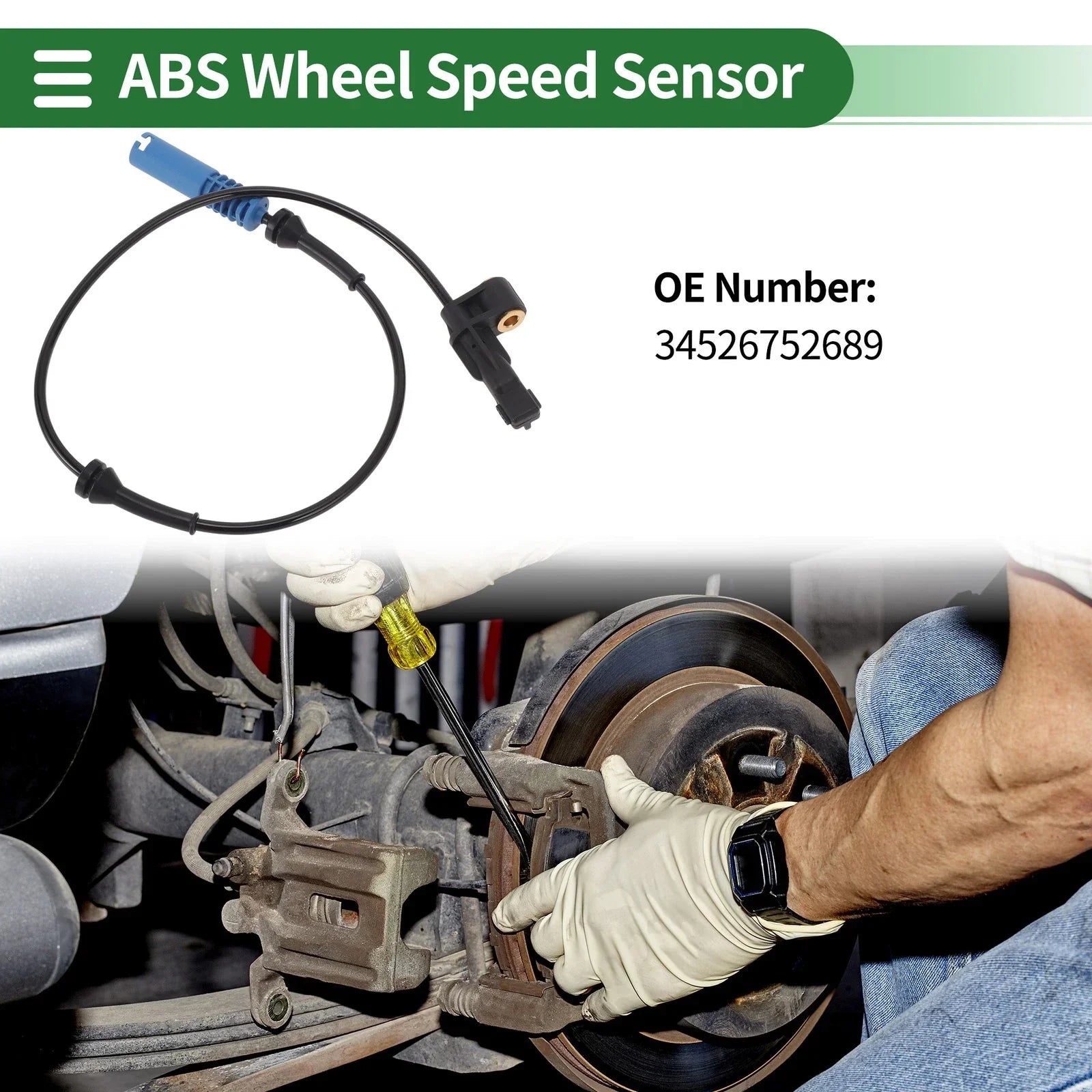ABS Wheel Speed Sensor Front Left for BMW Z3 (2001 - 2002)