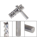 Set of 3 Carbide End Mills 1/2" 3 Flute 1-1/4" LOC 3" Length